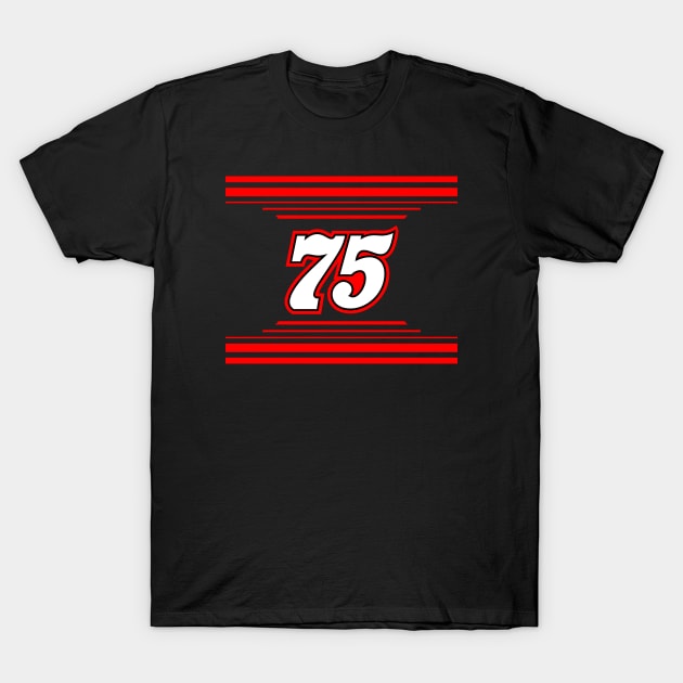 Stefan Parsons #75 2024 NASCAR Design T-Shirt by AR Designs 